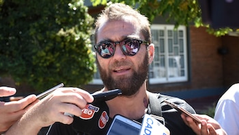 Nicolás Higuaín se presentó en