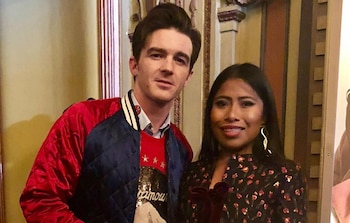 Drake Bell felicitó a Yalitza
