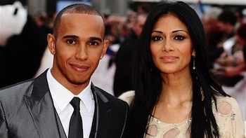 Lewis Hamilton y Nicole Scherzinger