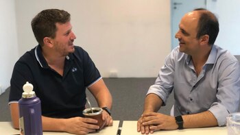 Federico Angelini y José Corral