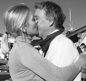 La romántica foto de Valeria