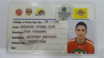 El carnet de juvenil de