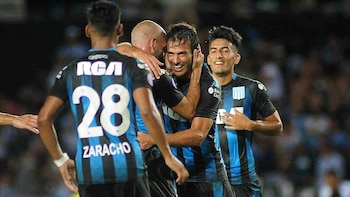 Racing goleó a Godoy Cruz