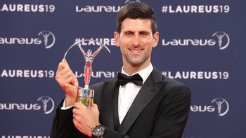El tenista serbio Novak Djokovic