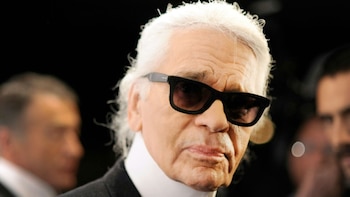 Karl Lagerfeld, en una imagen