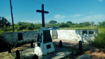 El monumento que se erige