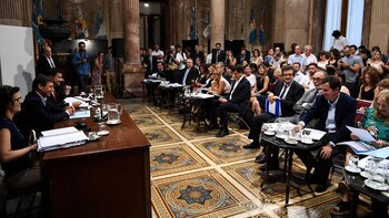 La reunión de ayer de