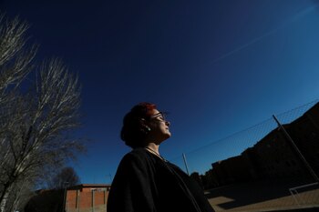 La profesora de filosofía Teresa