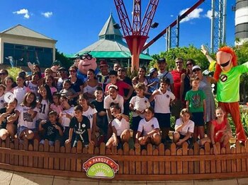 Carlos Tevez cerró un parque