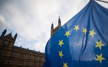 Una bandera de la Unión