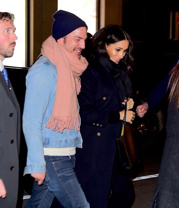 Meghan Markle llegó a la