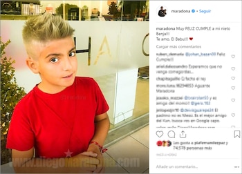 El posteo de Diego Maradona