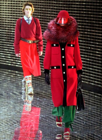 Los maxi tapados formaron parte