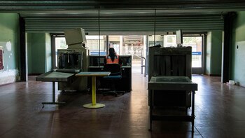 Máquinas del Operativo Vigía que