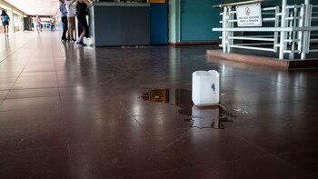 Es común ver baldes y