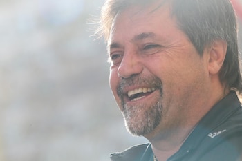 Caruso Lombardi no dirige desde 2017, cuando renunció en diciembre en Tigre (Facundo Pechervsky)