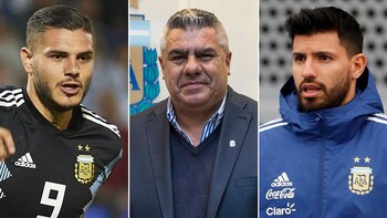 Icardi y Agüero no formarían