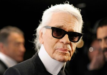 Karl Lagerfeld, en una imagen