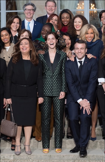 La actriz brilló en la