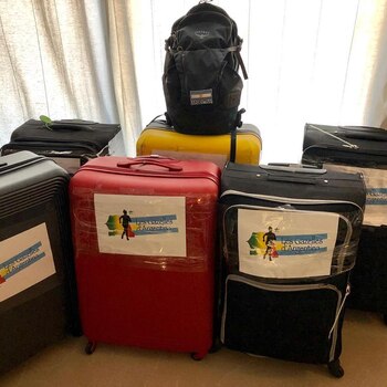 El equipaje que llevaron las