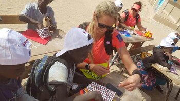 En la imagen, Verónica Boffa