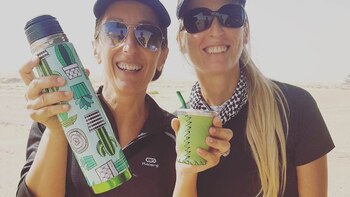 Verónica y Fernanda se conocieron