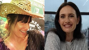 Connie Ansaldi y Federica Pais