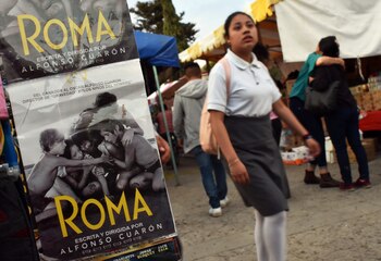 Una estudiante en Tlaxiaco, Oaxaca,