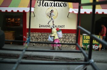 Una indígena en Tlaxiaco, Oaxaca. (Foto: