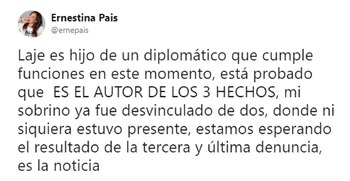 La conductora anunció que informará