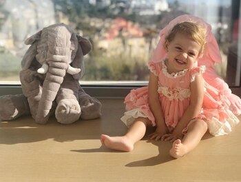 Emma cumplió dos años. (Foto: