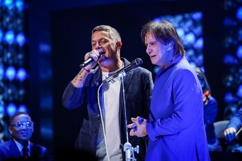 Alejandro Sanz y Roberto Carlos