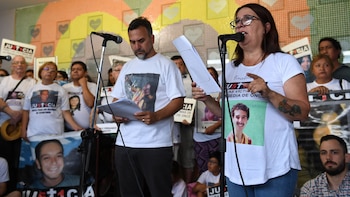 Paolo Menghini y María Luján