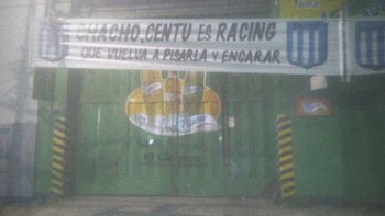 “Chacho: Centu es Racing, que