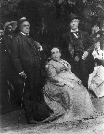 Sarmiento durante su viaje a