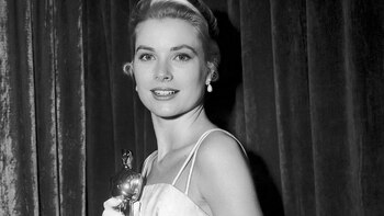 Grace Kelly en 1954, durante