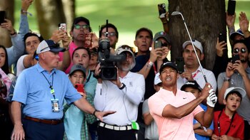 Tiger Woods dejó atónitos a
