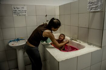 Alejandra Urquiola, de 17 años,