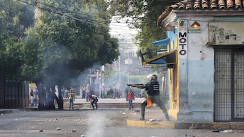 Un agente de la Guardia