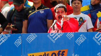 Nicolás Maduro habló en Caracas