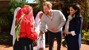 El príncipe Harry y Meghan