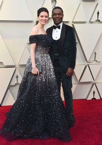 Jessica Oyelowo y su marido, el