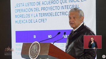 AMLO informó que se impuso
