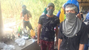 El grupo de resistencia exhibe