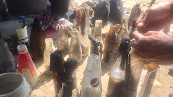 Las armas caseras del grupo