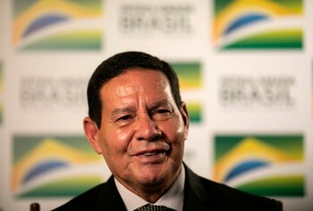 Hamilton Mourao, vicepresidente de Brasil