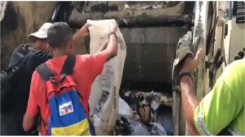 Los jóvenes pudieron rescatar de