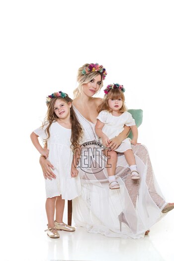 Wanda Nara junto a Francesca