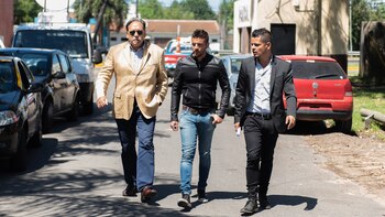 El perito Daniel Salcedo con