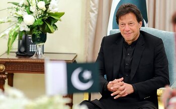 El primer ministro de Pakistán, Imran Khan (AFP)